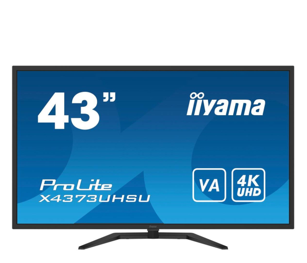 IIYAMA 42,5'' ProLite X4373UHSU-B1 Czarny - 700741 - zdjęcie 2
